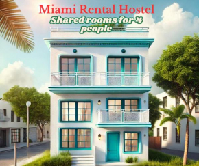 103 Miami Shared Rooms for Men Central Comfortable, Affordable